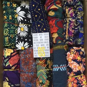 LulaRoe - Assorted Leggings - 10 Pair - OS- NEW